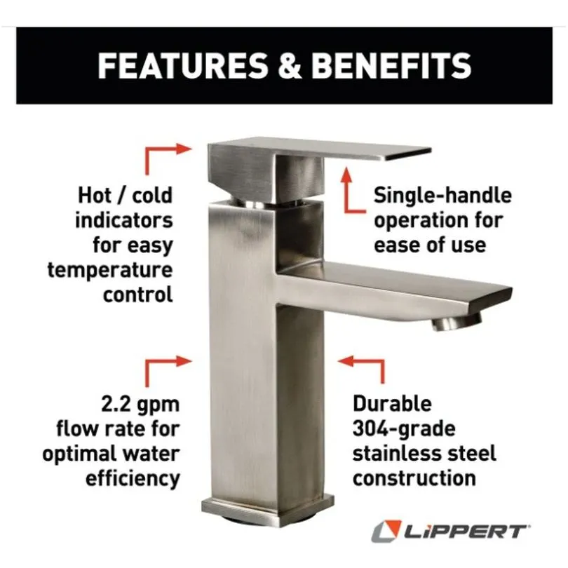 Waterfall Bathroom Faucet-SS